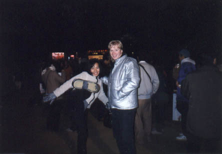 Kyoko & I @ NYE 2000