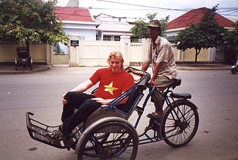 Me on Cyclo, Nha Trang